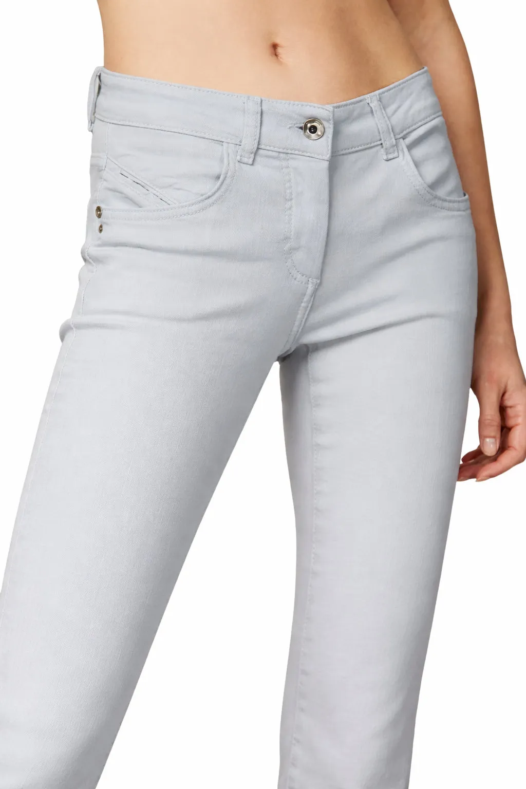 Patrizia Pepe Woman Grey Trousers sold by Siebentaschen product image thumbnail 3