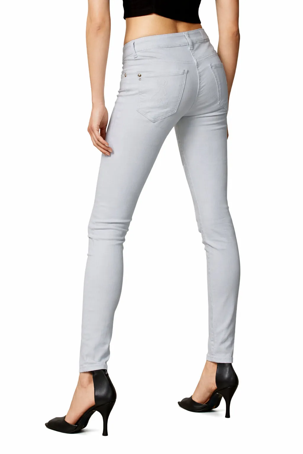 Patrizia Pepe Woman Grey Trousers sold by Siebentaschen product image thumbnail 2