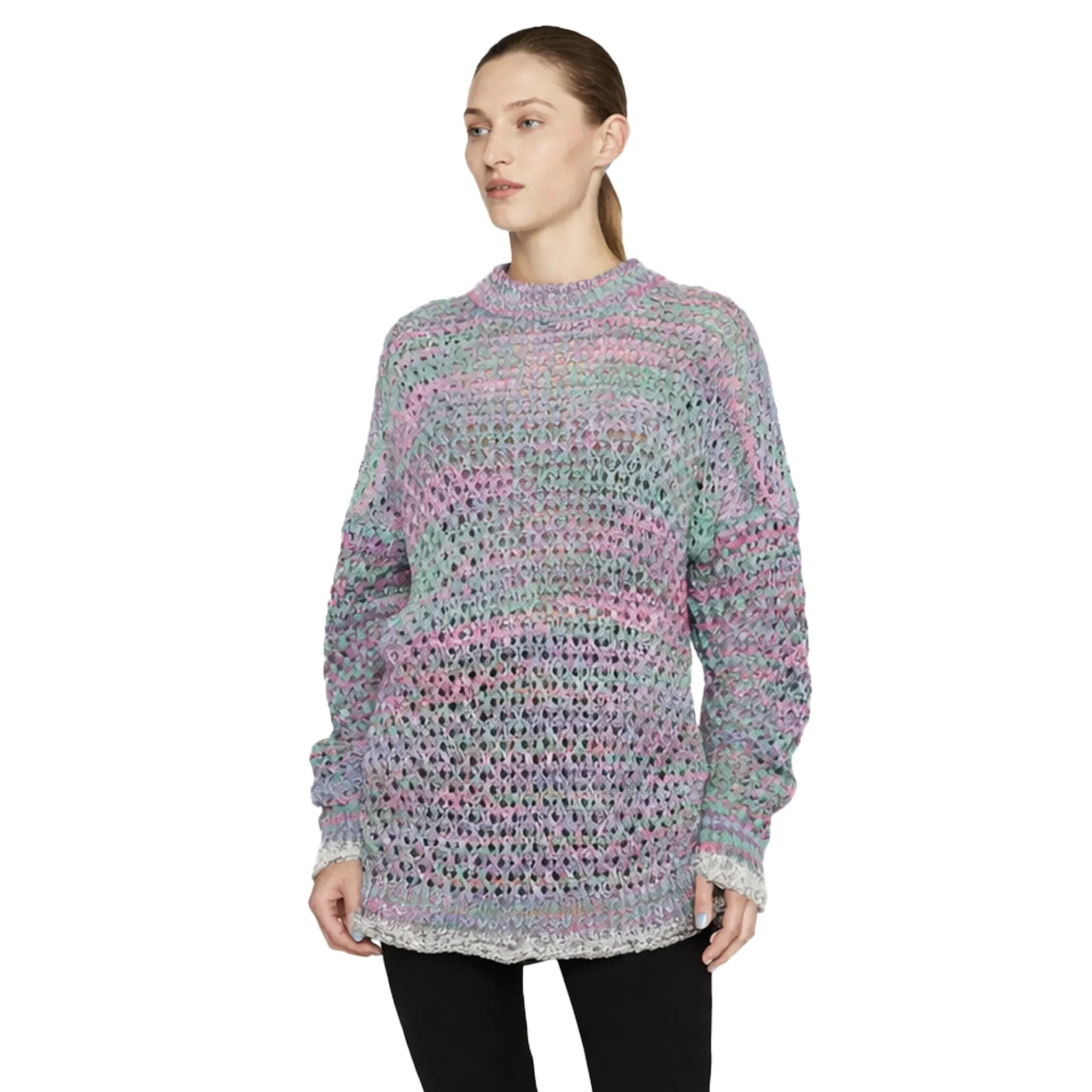 The Attico Woman Multicolor Sweaters sold by Siebentaschen