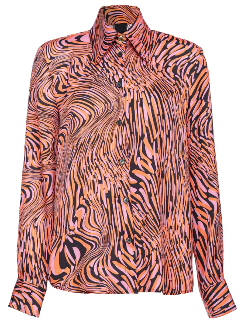 Pinko Woman Shirt Callisto Multicolor sold by Siebentaschen