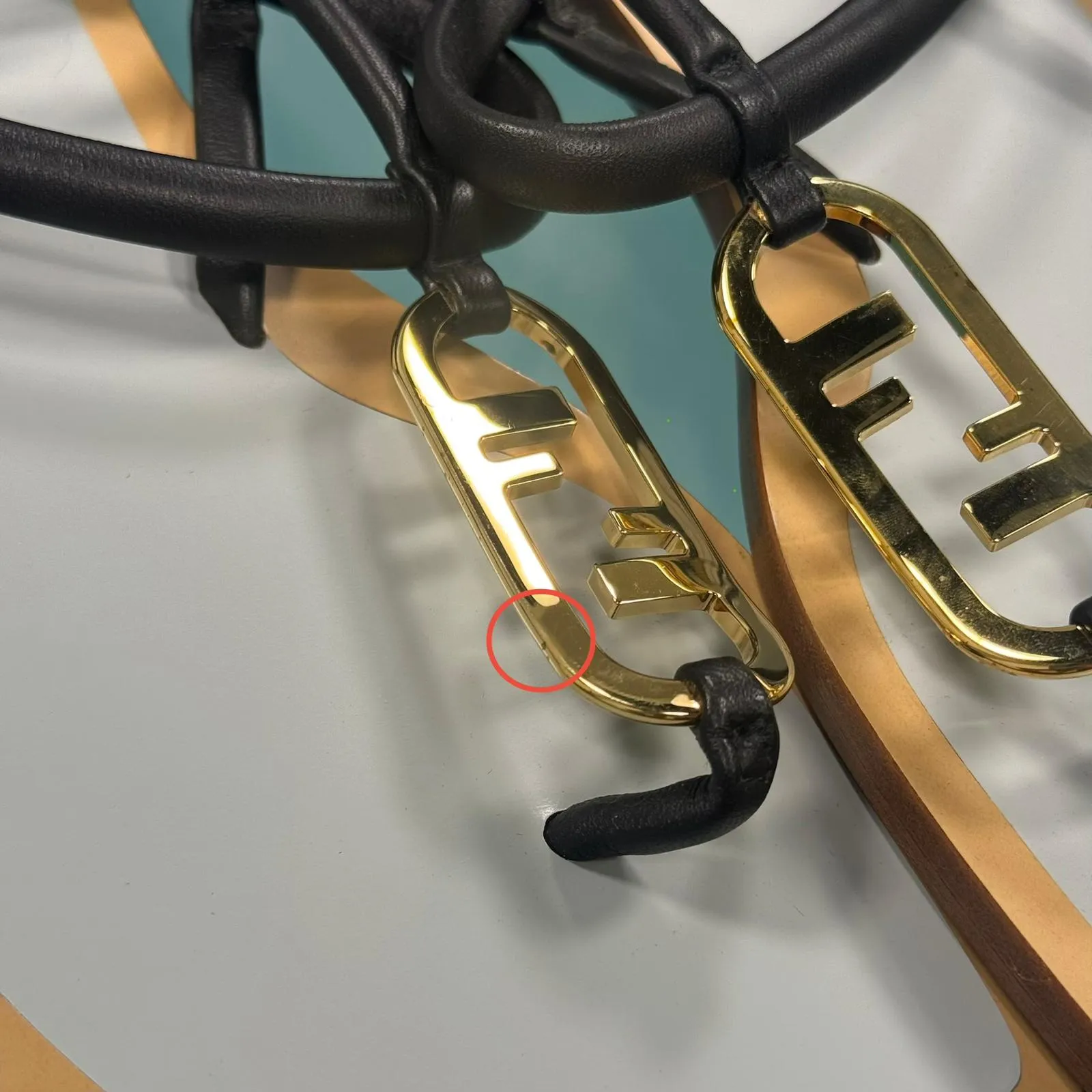 Fendi O'Lock Sandals sold by Siebentaschen product image thumbnail 5