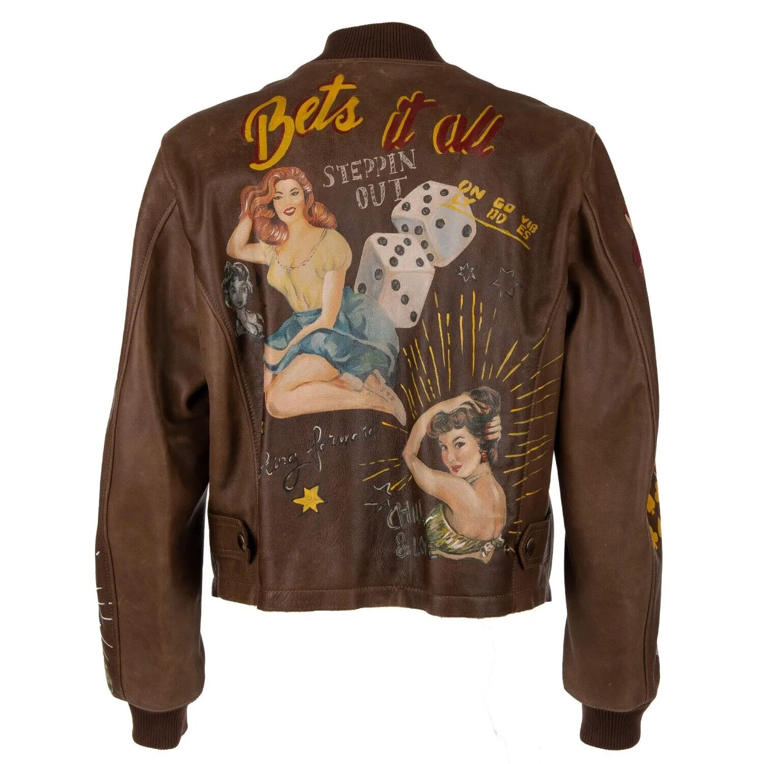Dolce & Gabbana Man hulgq-m Jackets Brown sold by Siebentaschen product image thumbnail 2