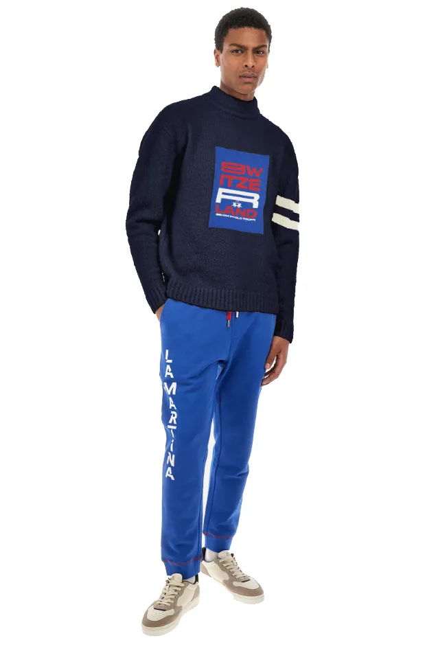 La Martina Man Turtle Neck Knit Blue sold by Siebentaschen product image thumbnail 5