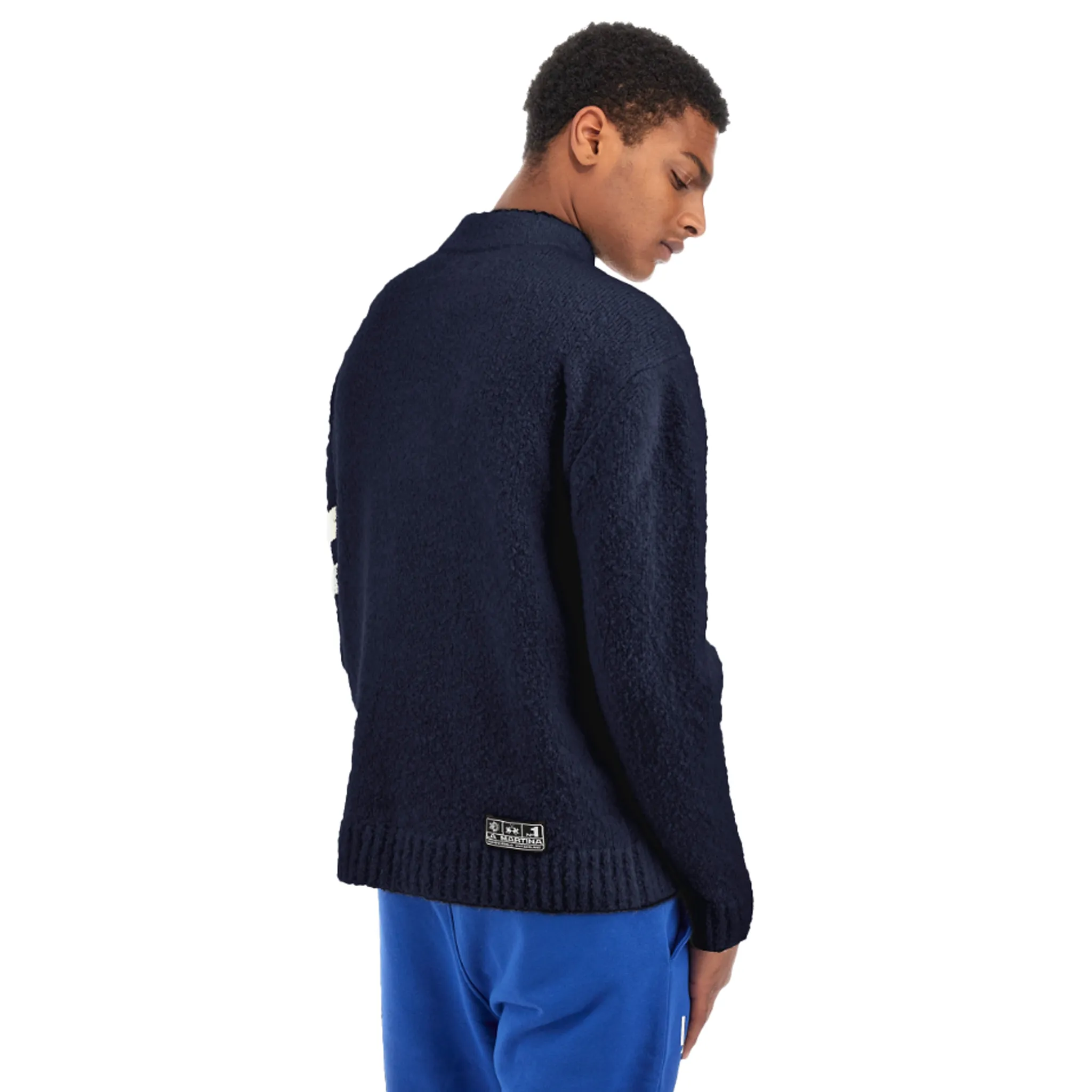 La Martina Man Turtle Neck Knit Blue sold by Siebentaschen product image thumbnail 2