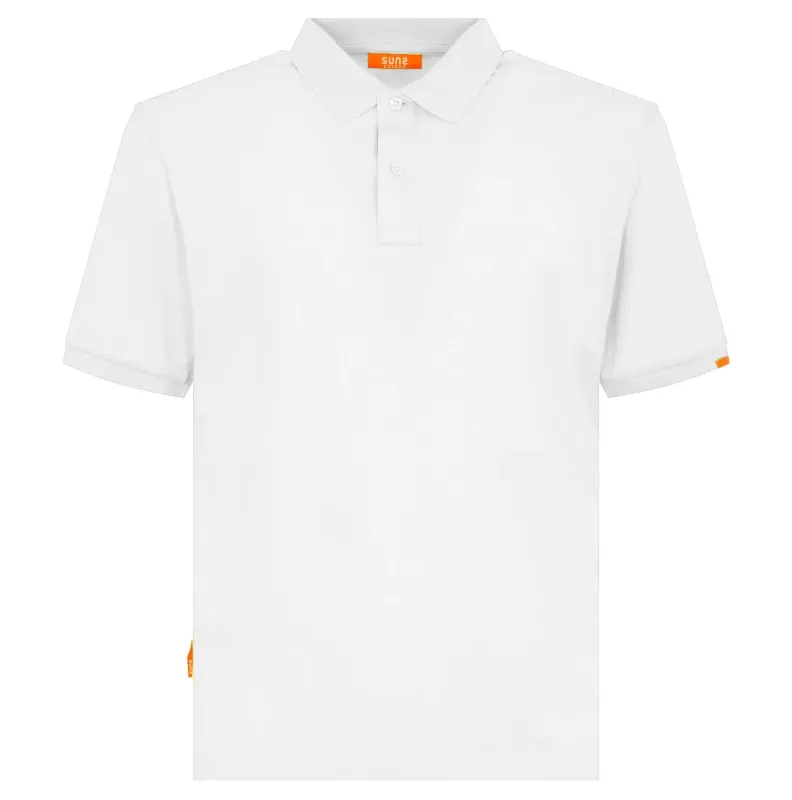 Suns Man Back Polo Shirts White sold by Siebentaschen