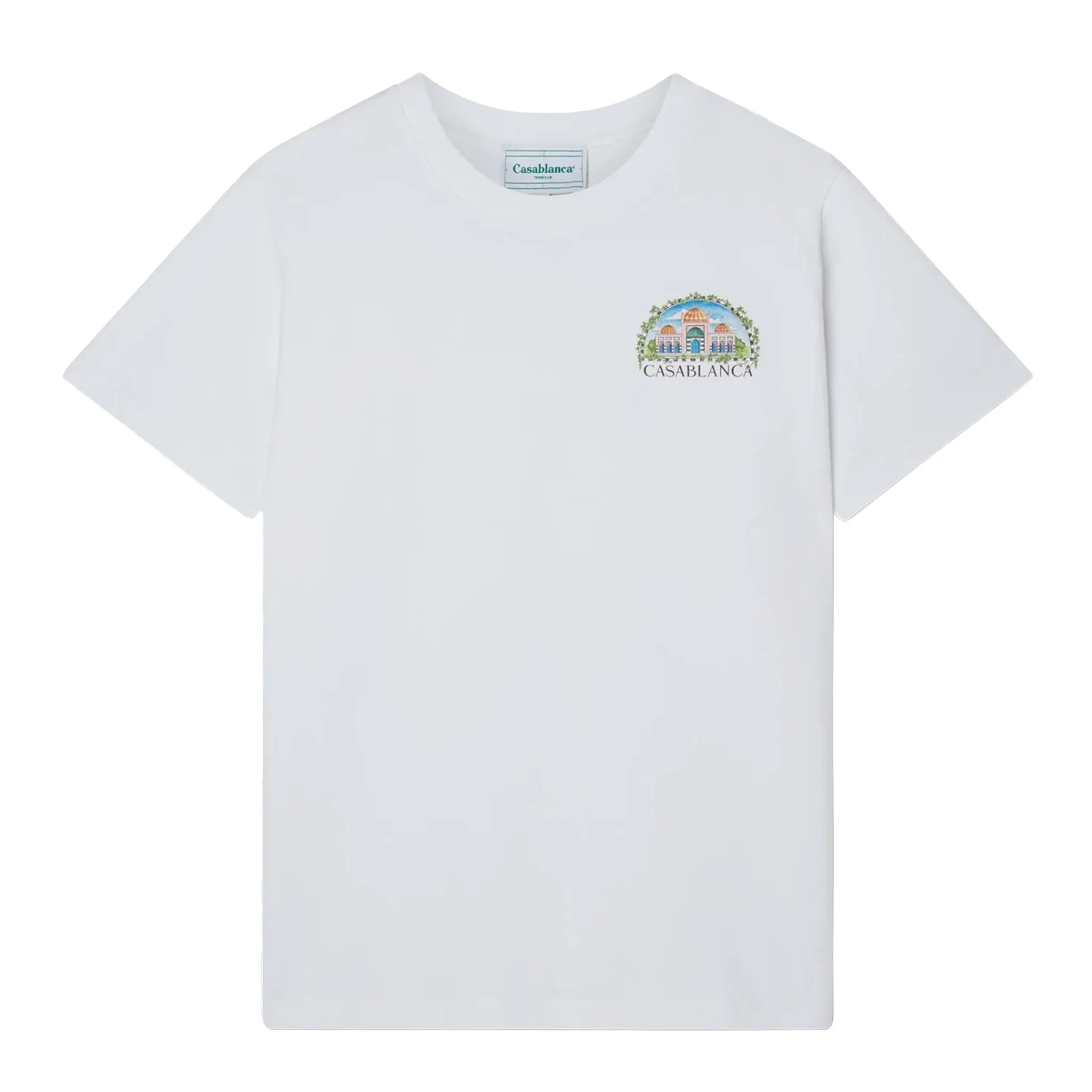 Casablanca Man T-Shirt Vue Damas White sold by Siebentaschen