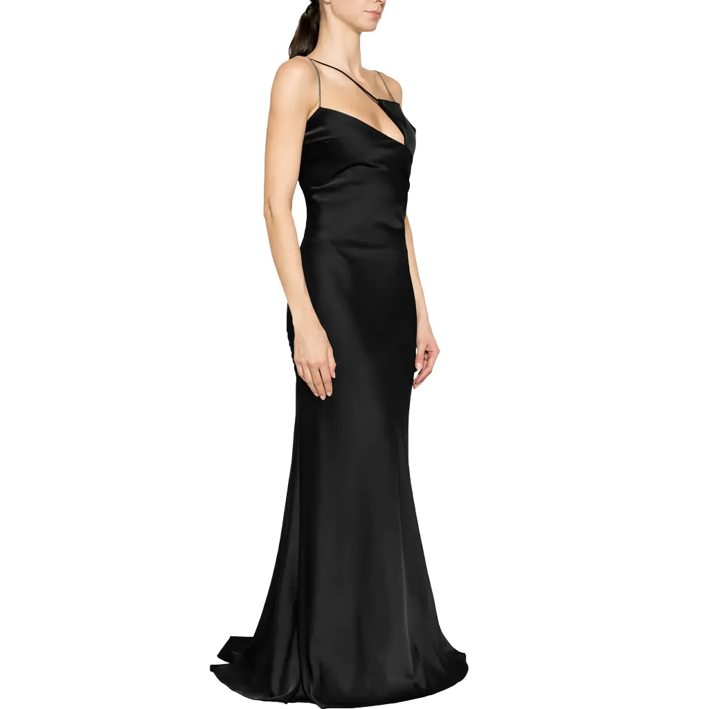The Attico Woman Dress Long Sleeveless Black sold by Siebentaschen product image thumbnail 3