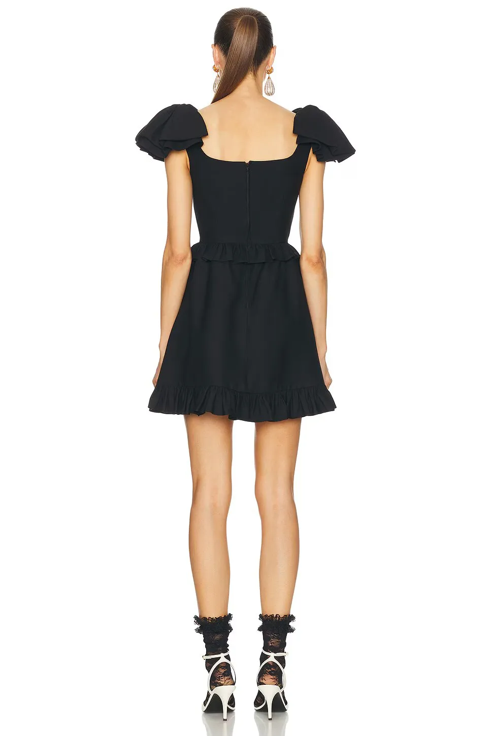 Valentino Garavani Woman Dress Crepe Couture Black sold by Siebentaschen product image thumbnail 2