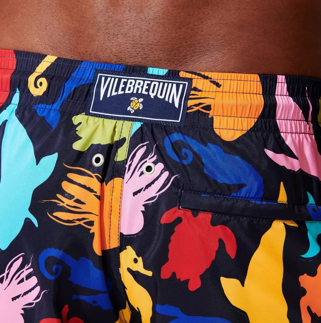 Vilebrequin Man Swim Shorts Paradise Vintage Multicolor sold by Siebentaschen product image thumbnail 4