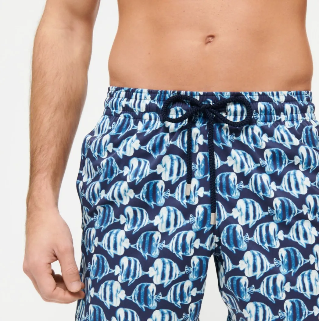 Vilebrequin Man Swim Shorts Sea Fish Blue sold by Siebentaschen product image thumbnail 3