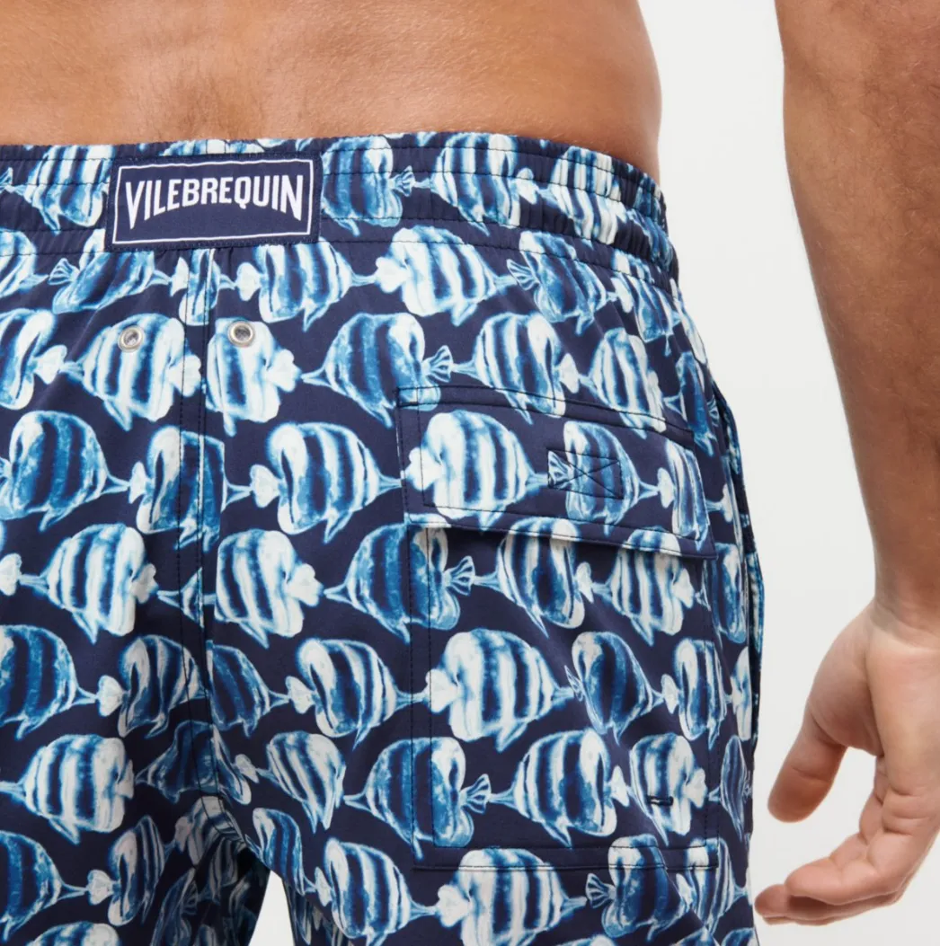 Vilebrequin Man Swim Shorts Sea Fish Blue sold by Siebentaschen product image thumbnail 4