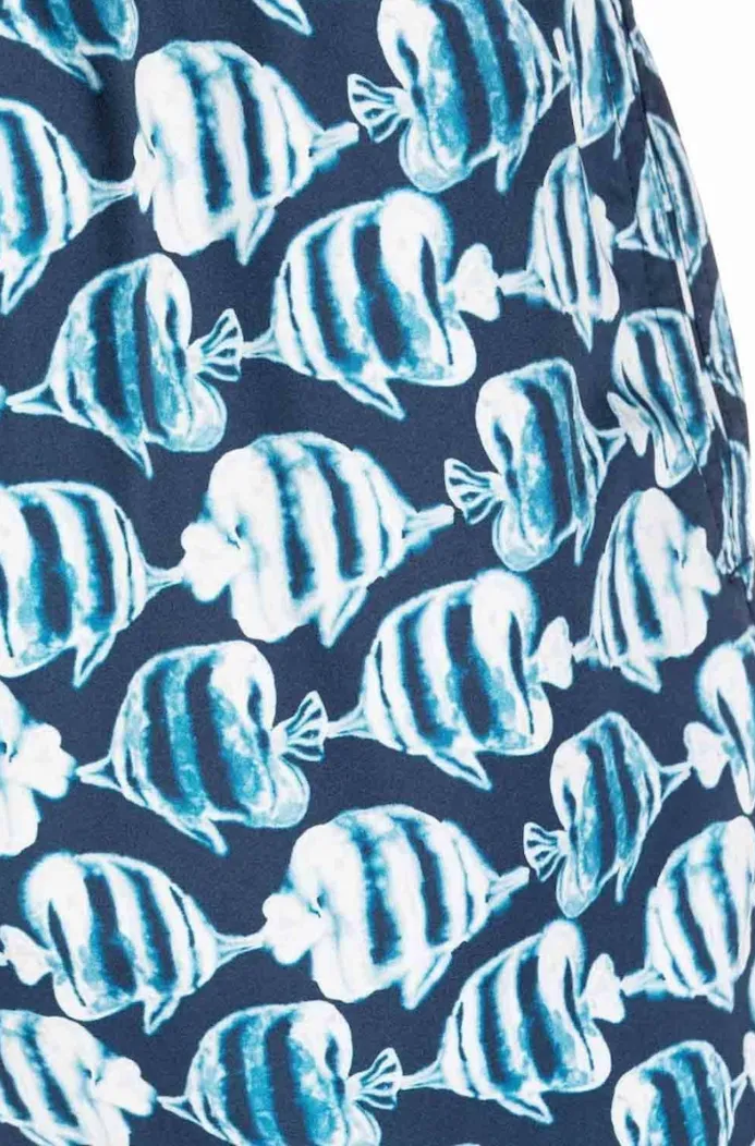 Vilebrequin Man Swim Shorts Sea Fish Blue sold by Siebentaschen product image thumbnail 5