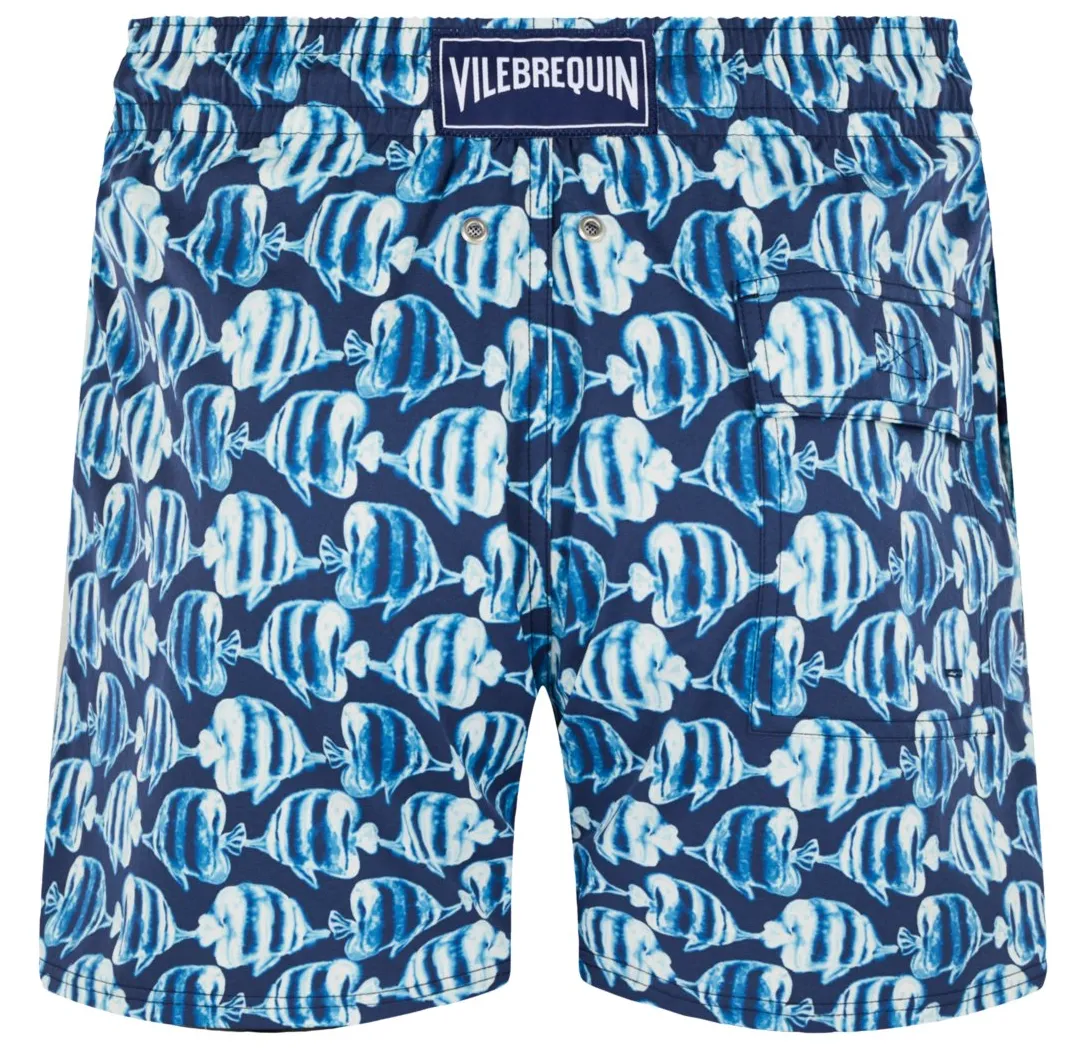 Vilebrequin Man Swim Shorts Sea Fish Blue sold by Siebentaschen product image thumbnail 2
