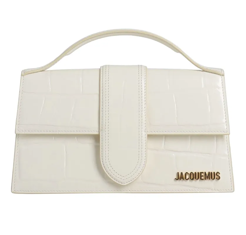 Jacquemus Woman Bambino Crossbody Bags White made by Jacquemus