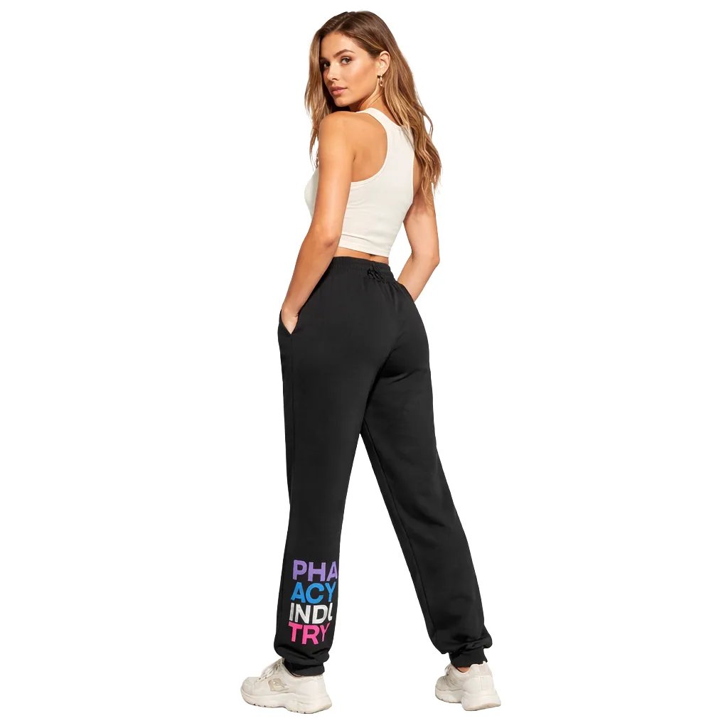 Pharmacy Industry Woman Trousers Stampe Black sold by Siebentaschen