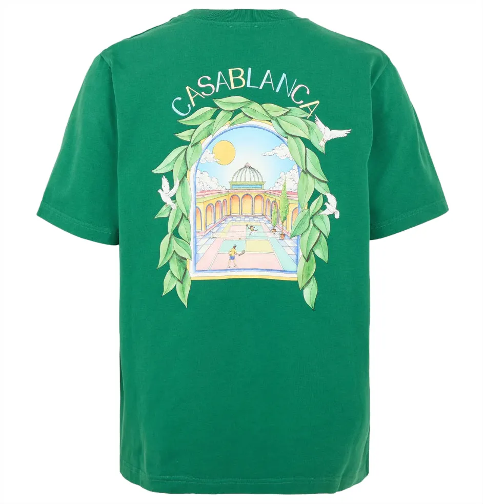 printed t-shirt l'arch de tennis sold by Siebentaschen product image thumbnail 2