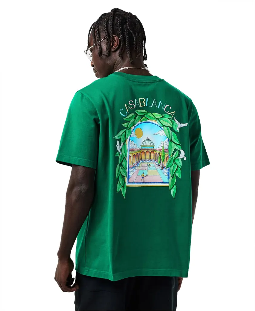 printed t-shirt l'arch de tennis sold by Siebentaschen product image thumbnail 4