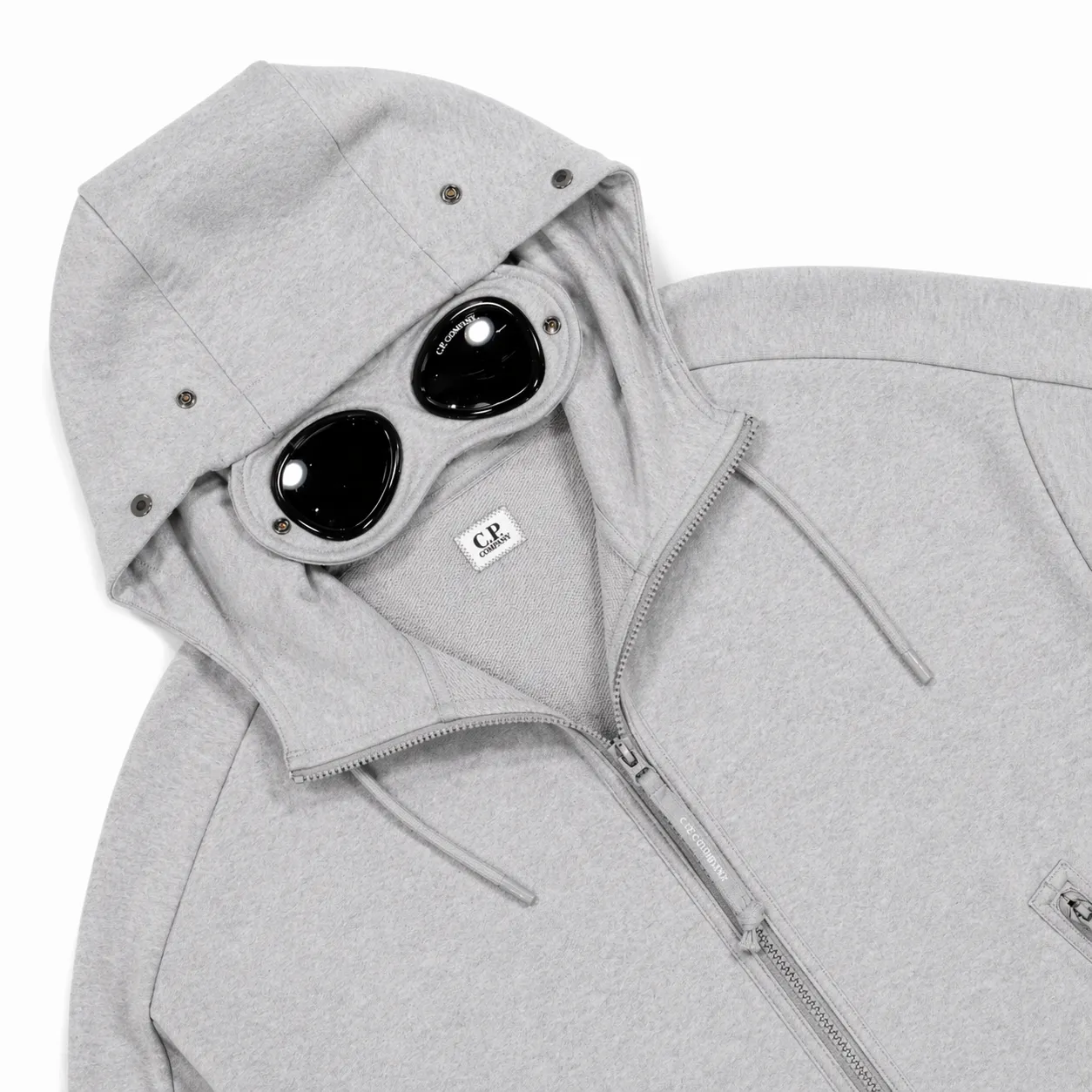 C.P. Company Man Sweatshirt Goggles Grey sold by Siebentaschen product image thumbnail 3