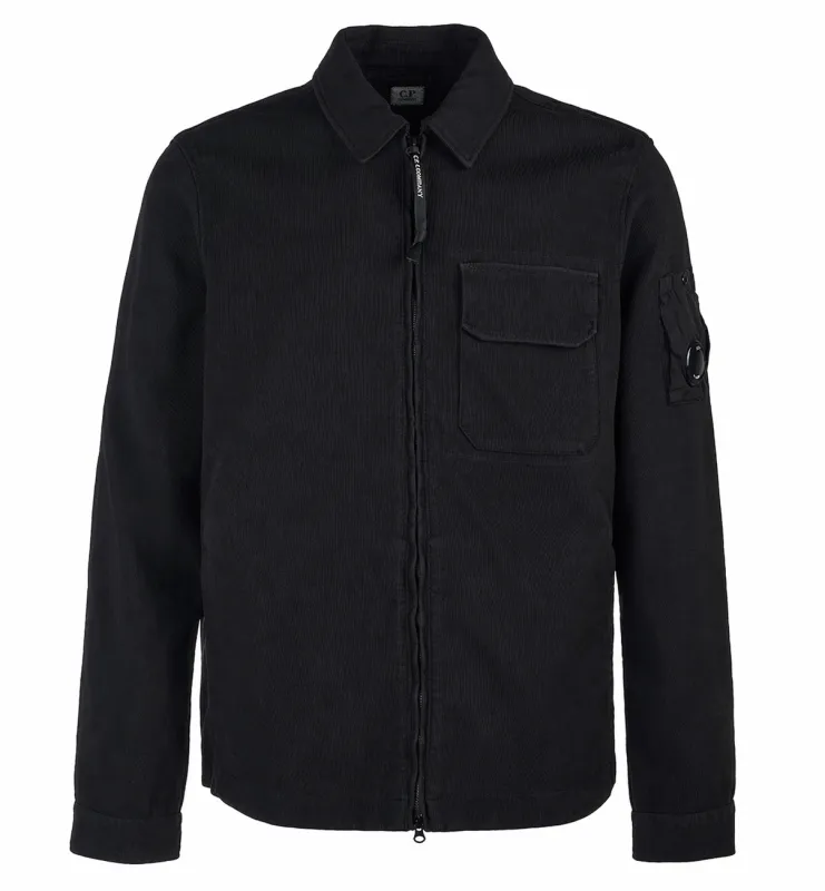 C.P. Company Man Bomber Nylon Double Weave Black made by C.P. Company