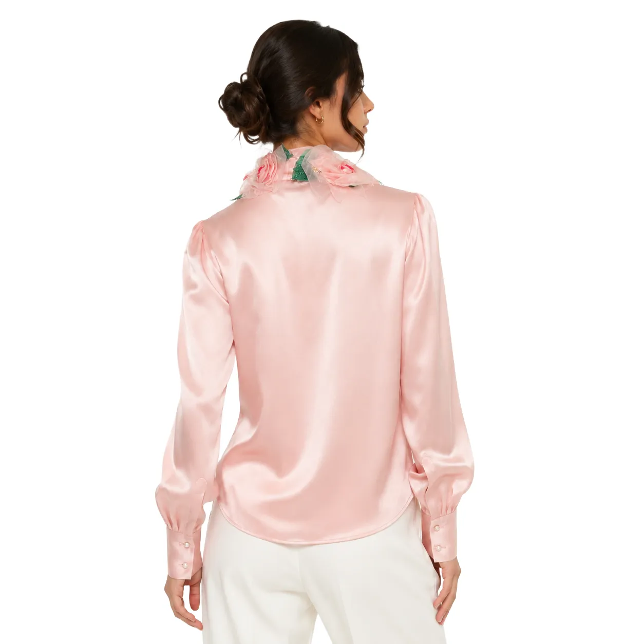 Dolce & Gabbana Woman Shirt Floral Pink sold by Siebentaschen product image thumbnail 2