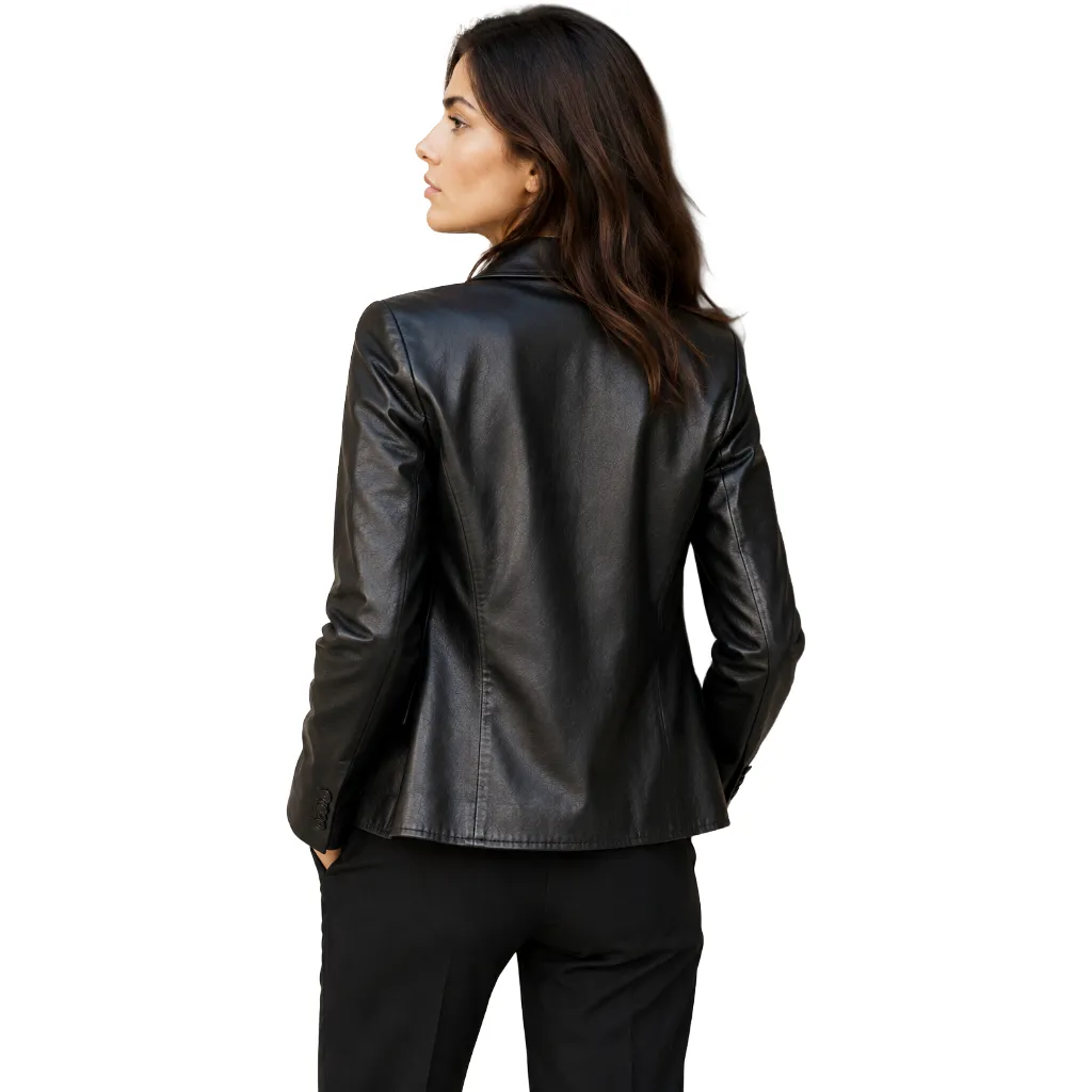 Dolce & Gabbana Woman Jacket Leather Black sold by Siebentaschen product image thumbnail 2