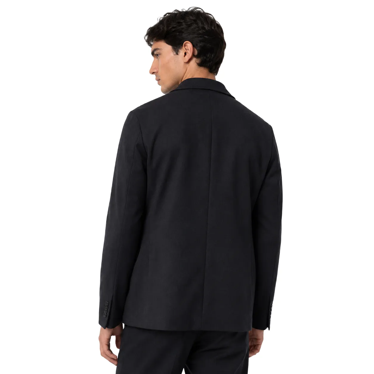 Dolce & Gabbana Man Jacket Single-Breasted Cashmere Blue sold by Siebentaschen product image thumbnail 2