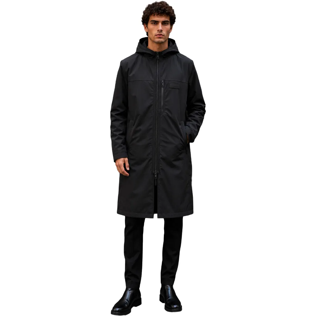Dolce & Gabbana Man Jacket Windproof Long Black sold by Siebentaschen
