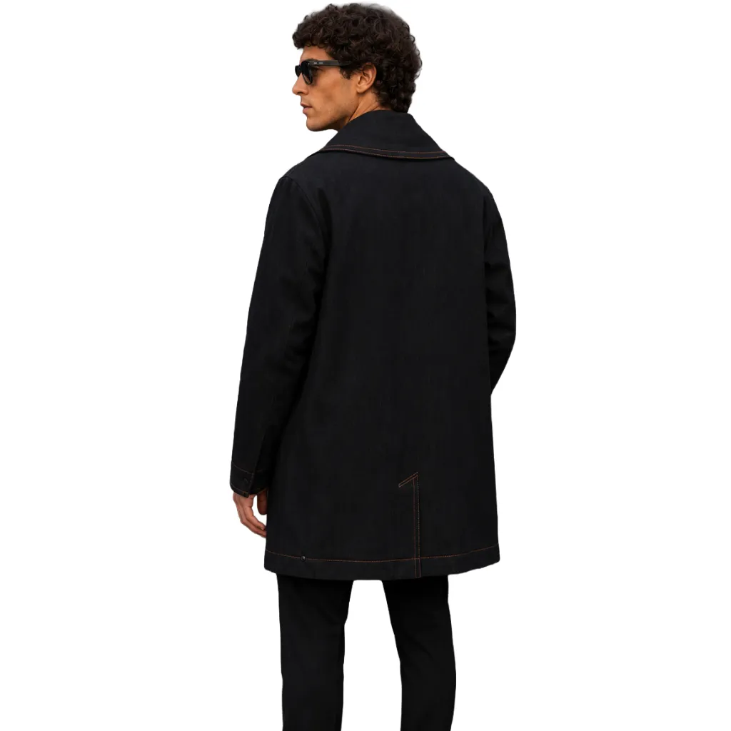 Dolce & Gabbana Man Jacket Double-Breasted Jeans Blue sold by Siebentaschen product image thumbnail 2