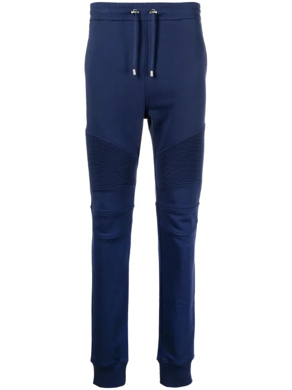 Balmain Man Trousers Jogging Blue made by Balmain