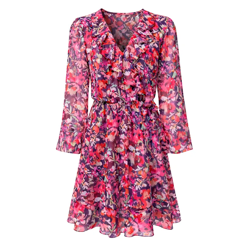 Patrizia Pepe Woman Dress Floral Multicolor made by Patrizia Pepe
