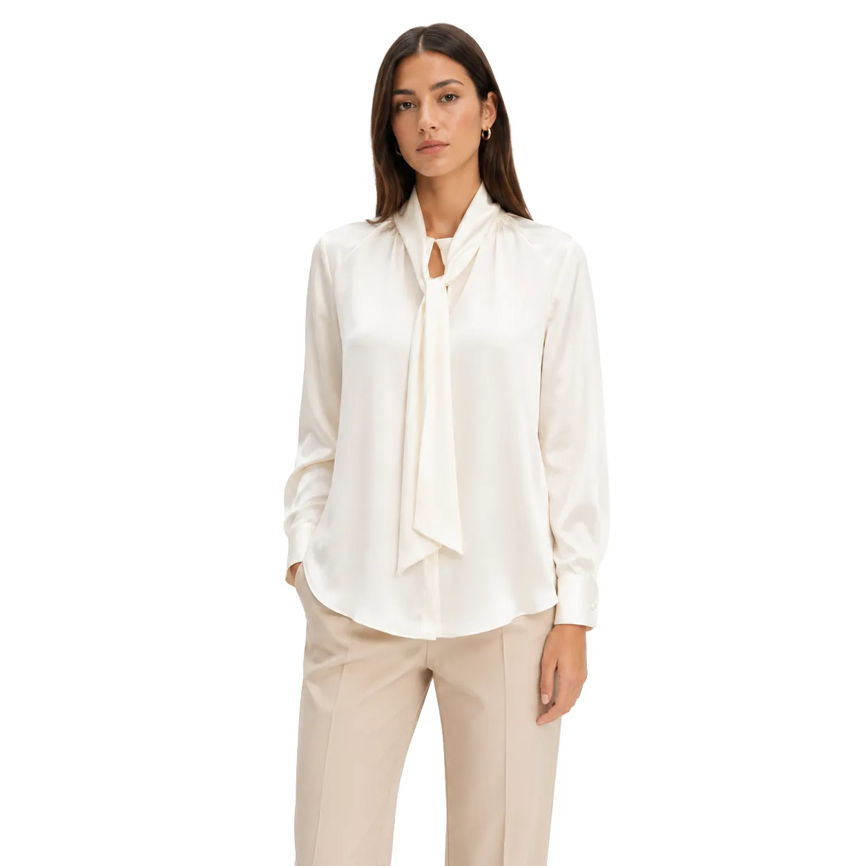 Dolce & Gabbana Woman Shirt Nodo White sold by Siebentaschen