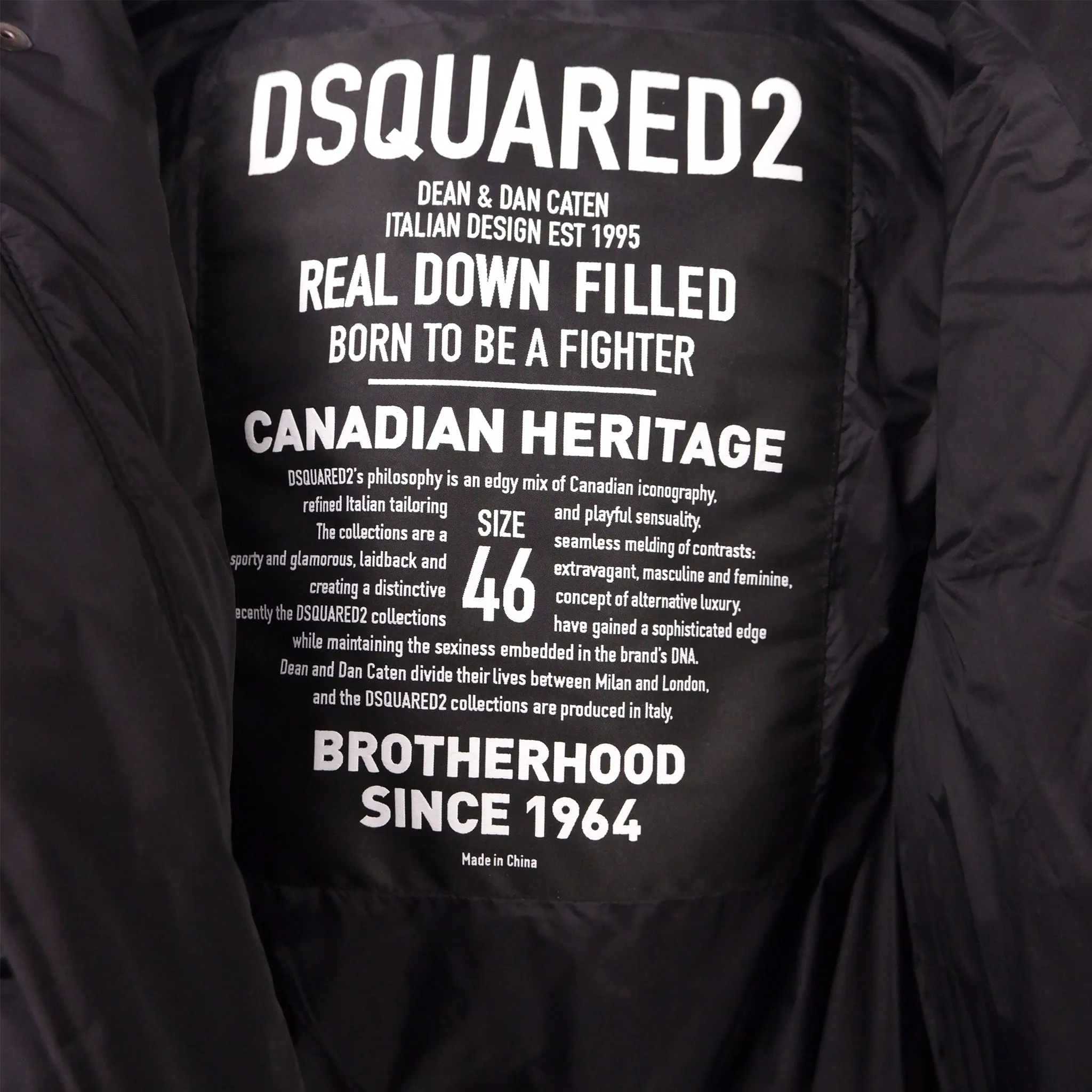 Dsquared2 Man Kaban Jacket Black sold by Siebentaschen product image thumbnail 5