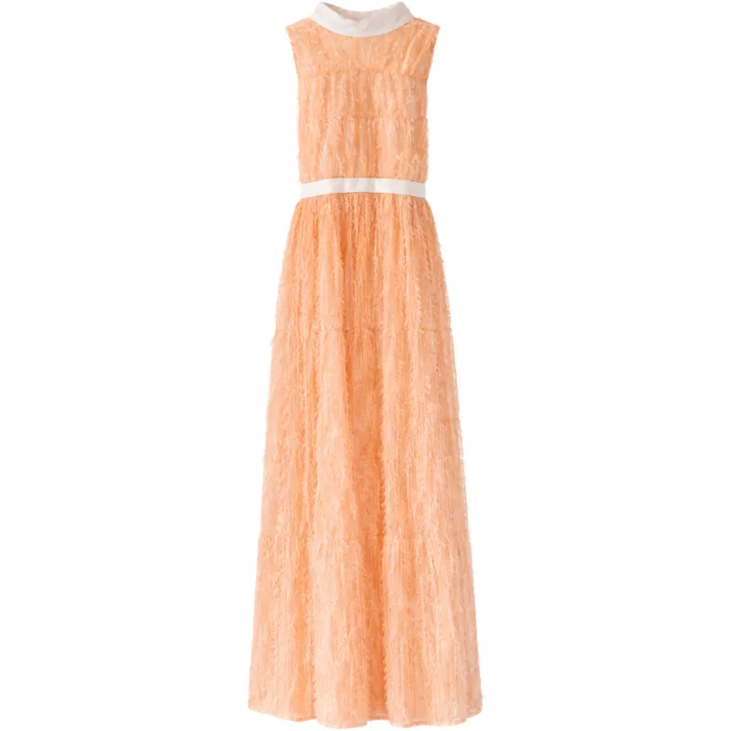 Elisabetta Franchi Woman Dress Lace Pink made by Elisabetta Franchi