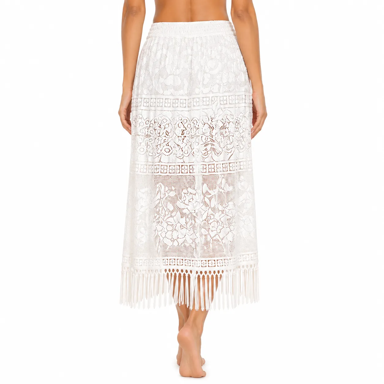 Dolce & Gabbana Woman Skirt Crochet White sold by Siebentaschen product image thumbnail 2