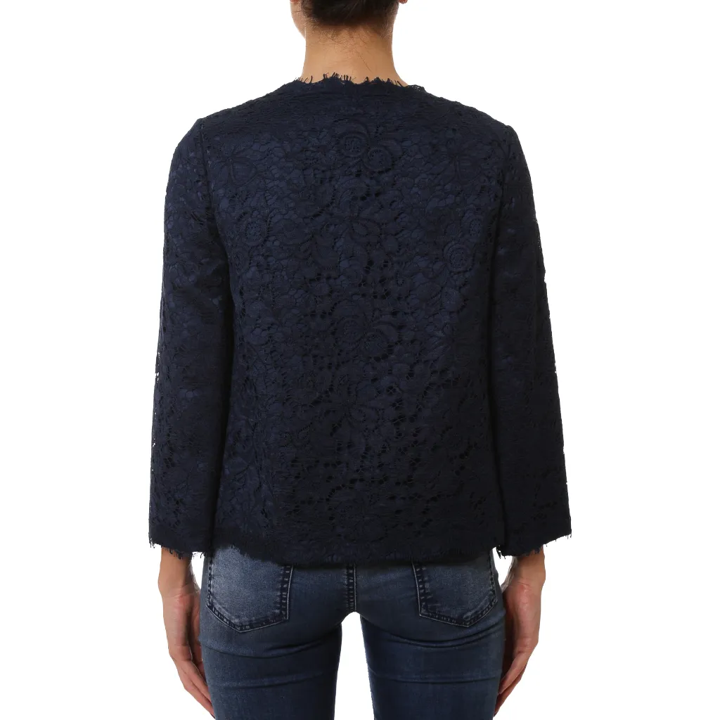 Dolce & Gabbana Woman Jacket Lace Blue sold by Siebentaschen product image thumbnail 2