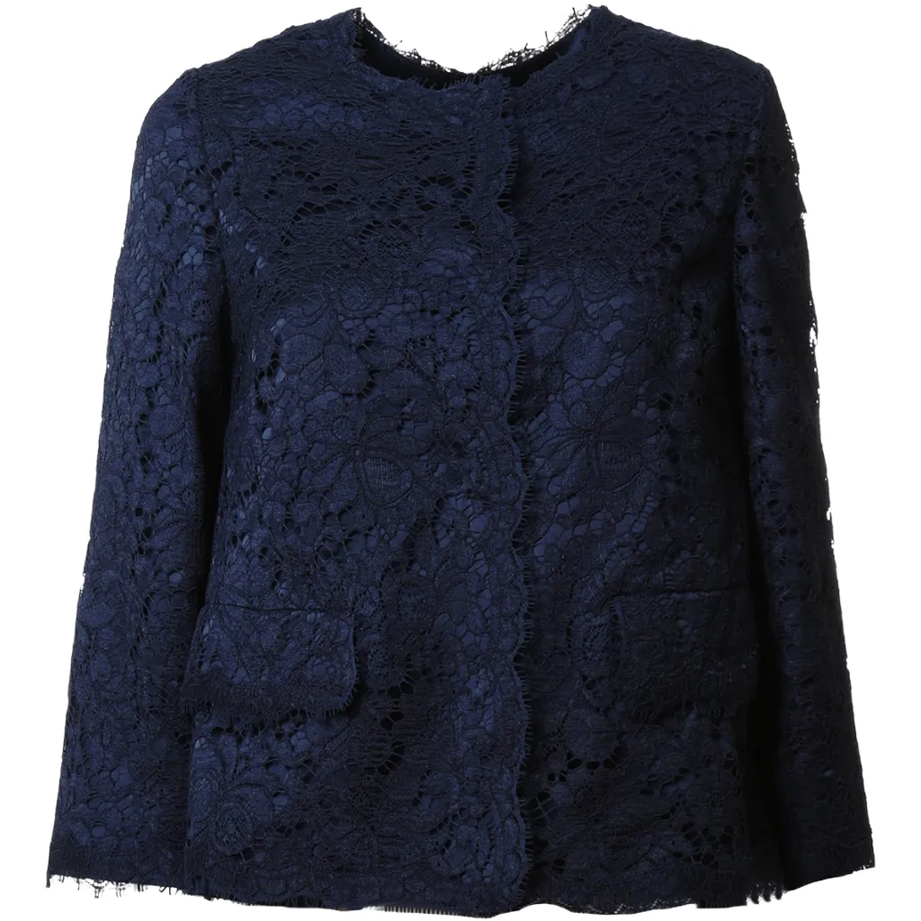 Dolce & Gabbana Woman Jacket Lace Blue sold by Siebentaschen product image thumbnail 3