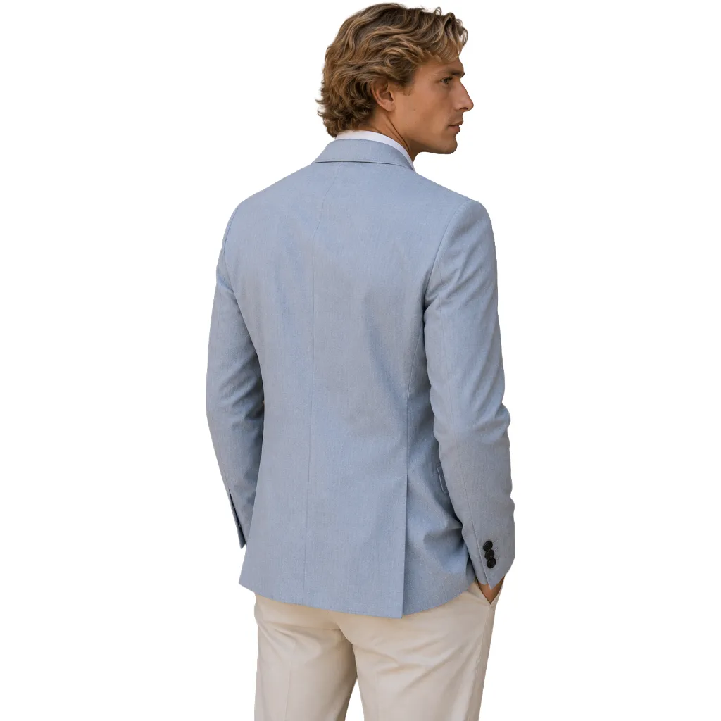 Dolce & Gabbana Man Jacket Single-Breasted Light Blue sold by Siebentaschen product image thumbnail 2