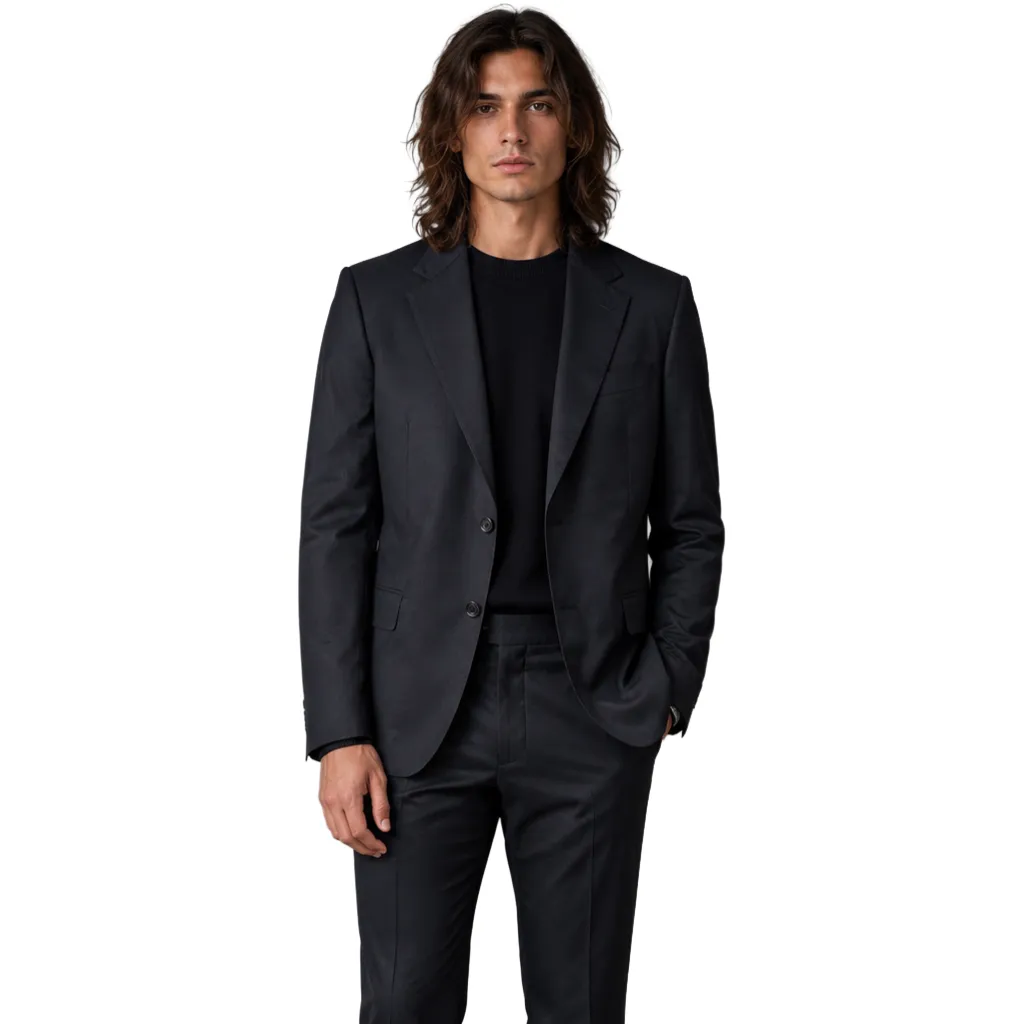 Dolce & Gabbana Man Jacket Single-Breasted Blue sold by Siebentaschen