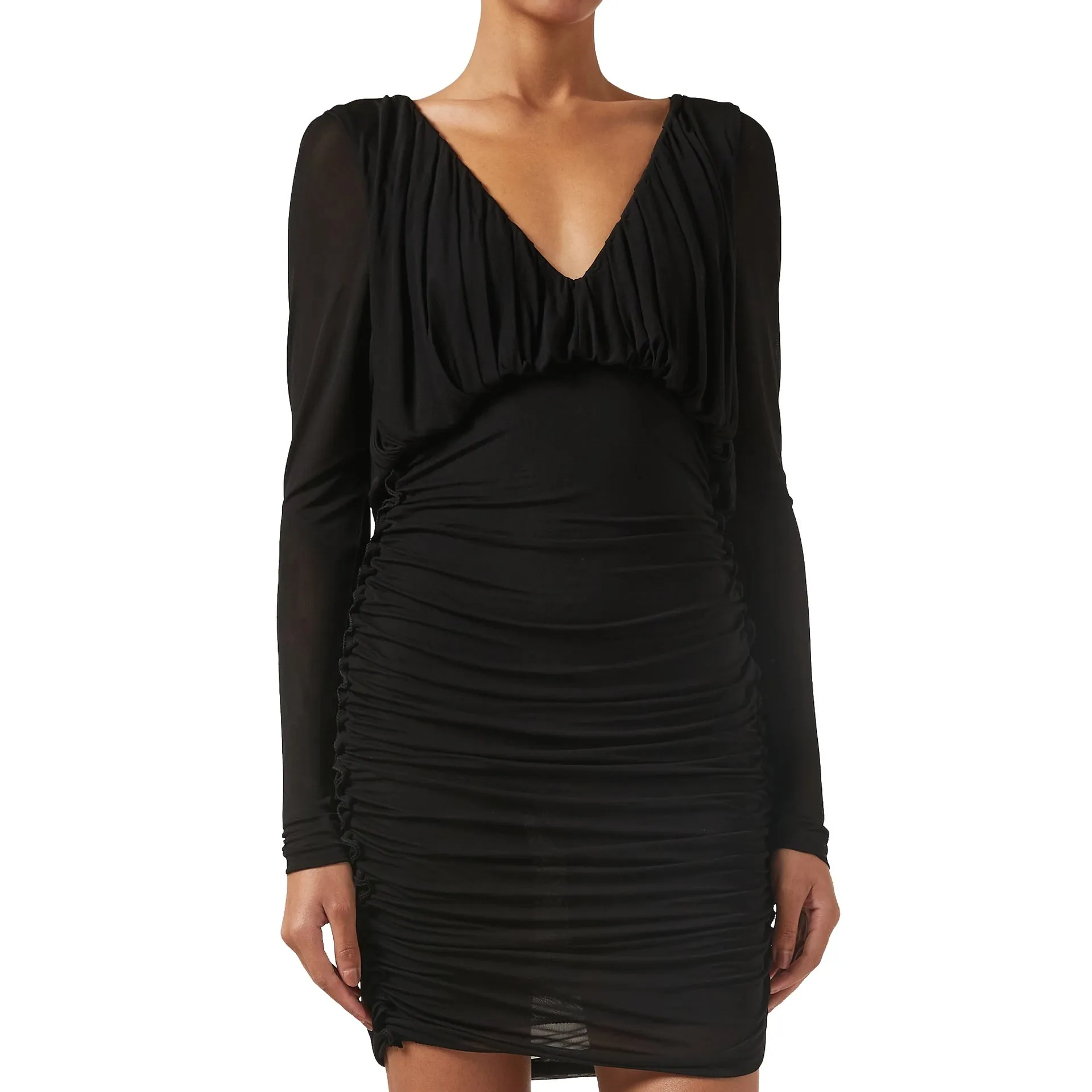 Saint Laurent Mini Draped Dress sold by Siebentaschen product image thumbnail 2