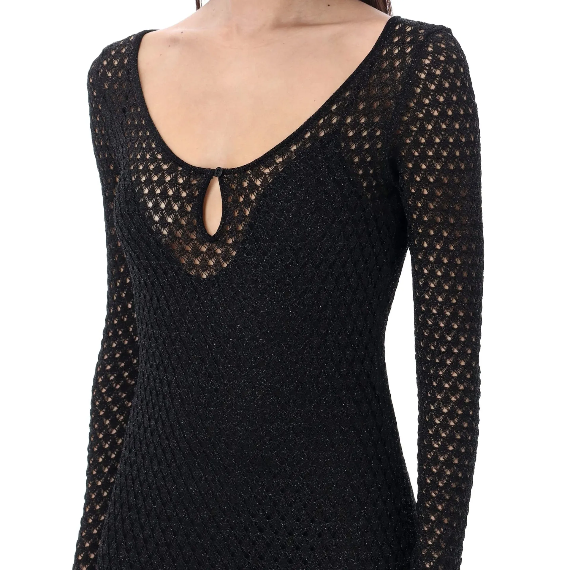 Tom Ford Lurex Crochet Maxi Dress sold by Siebentaschen product image thumbnail 4