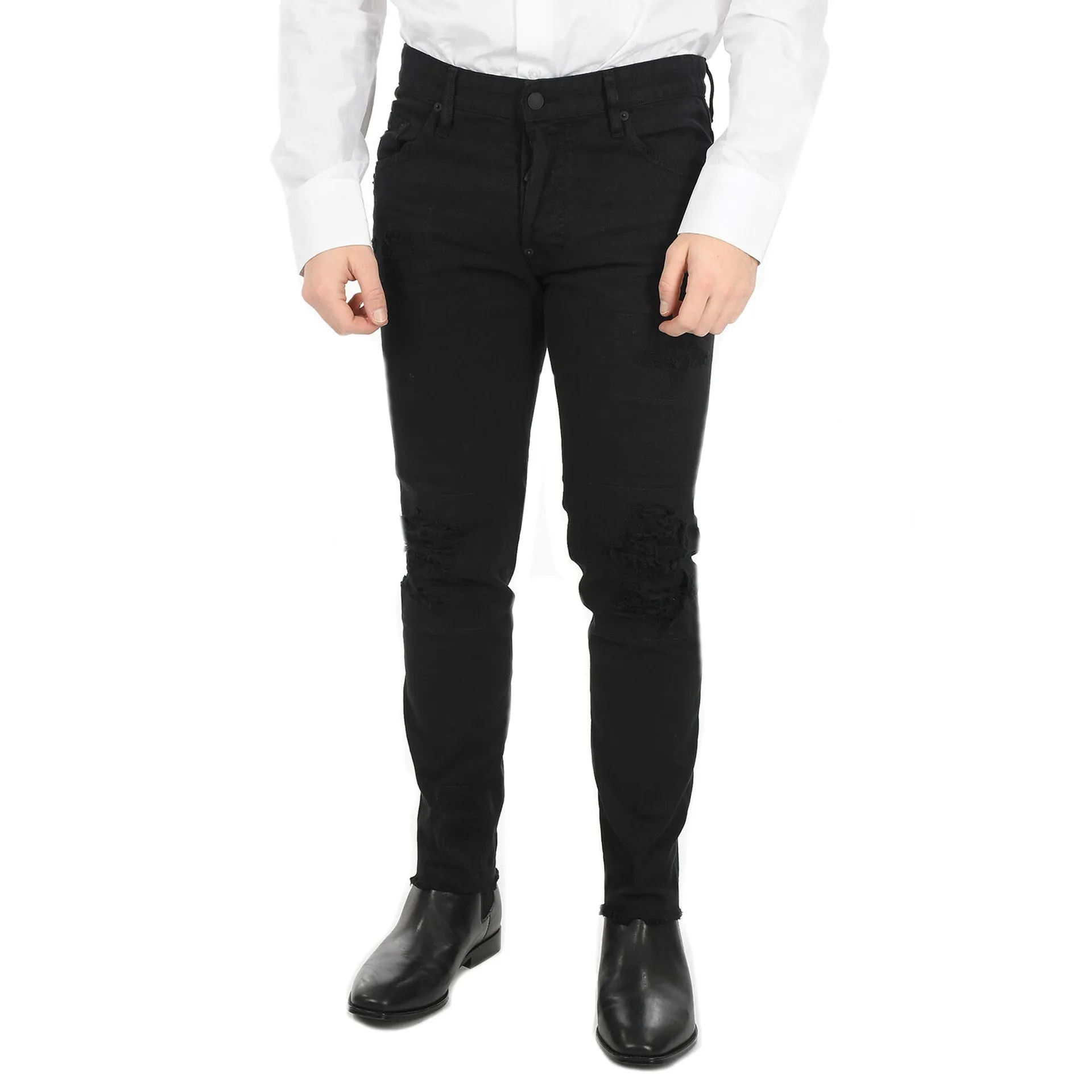 Dsquared2 Black Bull Skater Jeans sold by Siebentaschen product image thumbnail 2