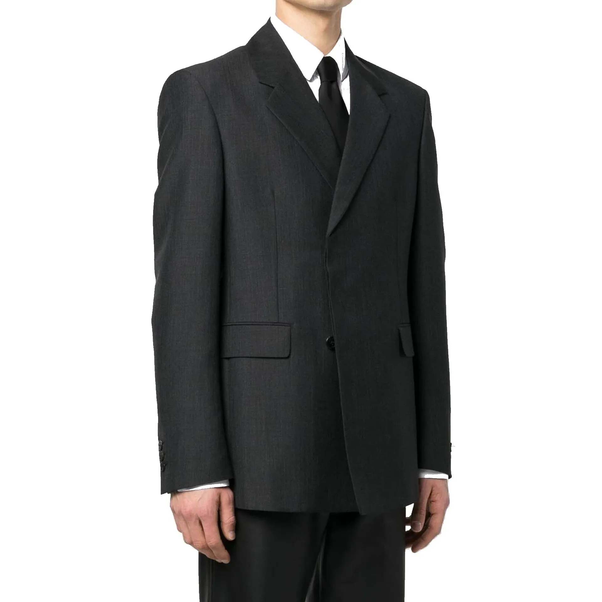 Prada Double-Breasted Wool Jacket sold by Siebentaschen product image thumbnail 2