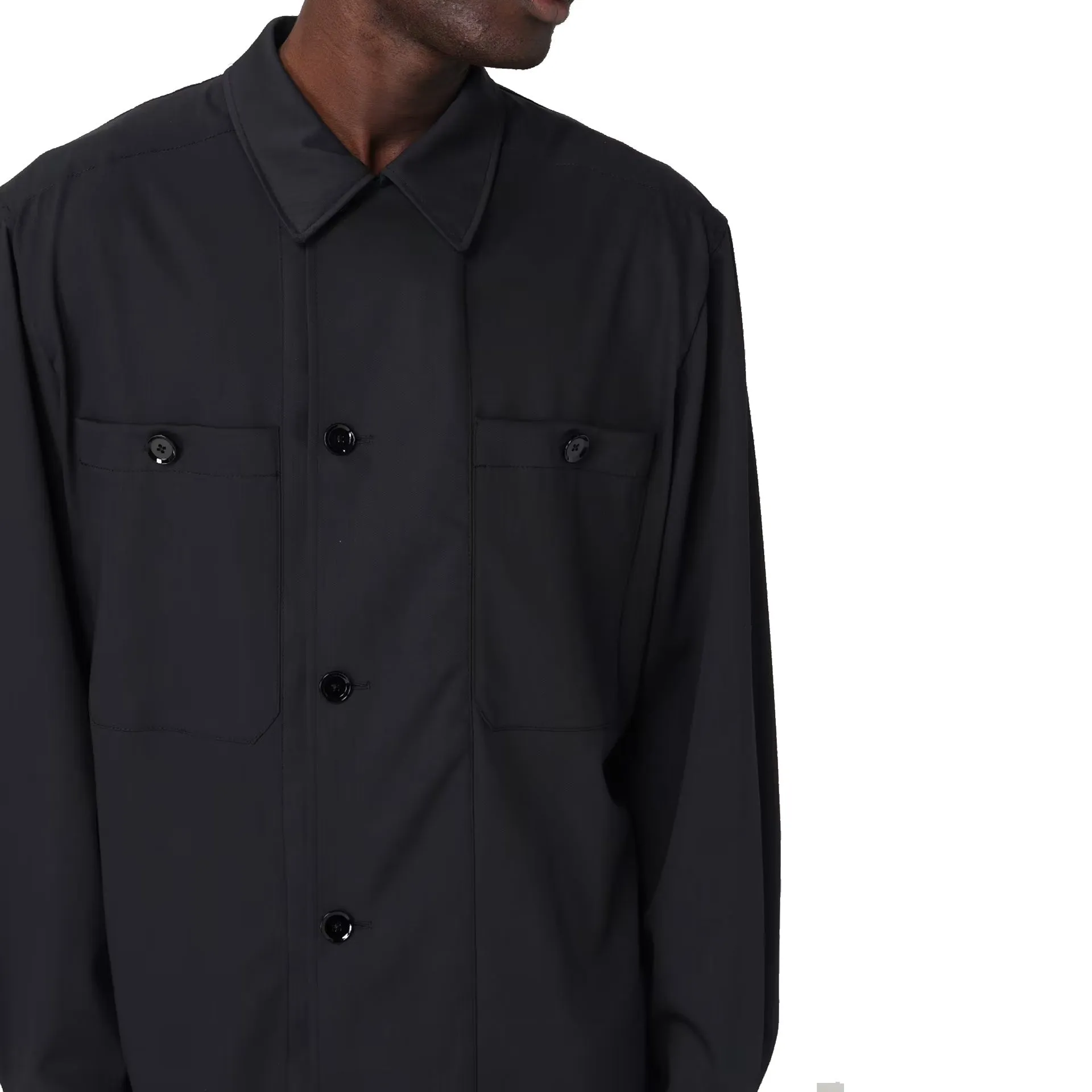 Lemaire 'Military' Wool Jacket sold by Siebentaschen product image thumbnail 4