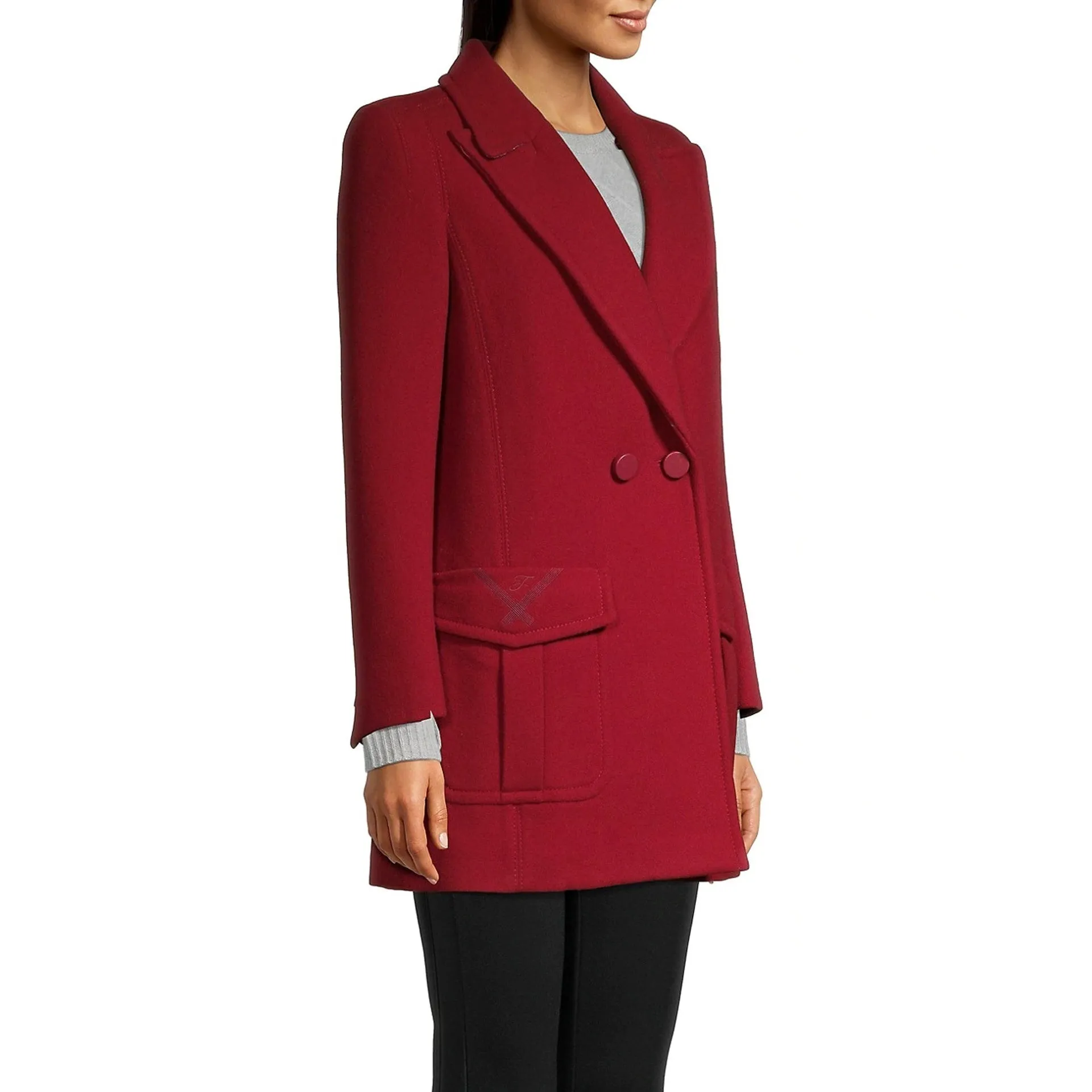 Fendi Fur Collar Wool Coat sold by Siebentaschen product image thumbnail 4