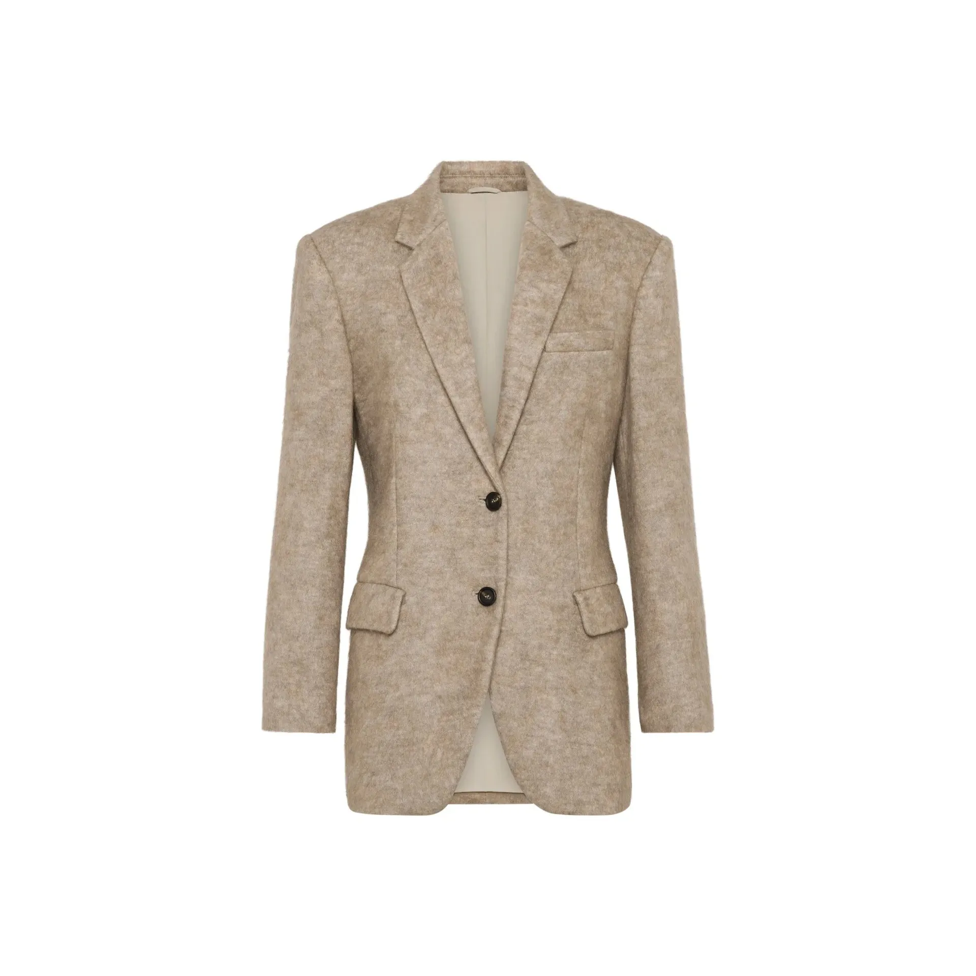 Brunello Cucinelli Monili-Embellished Blazer sold by Siebentaschen