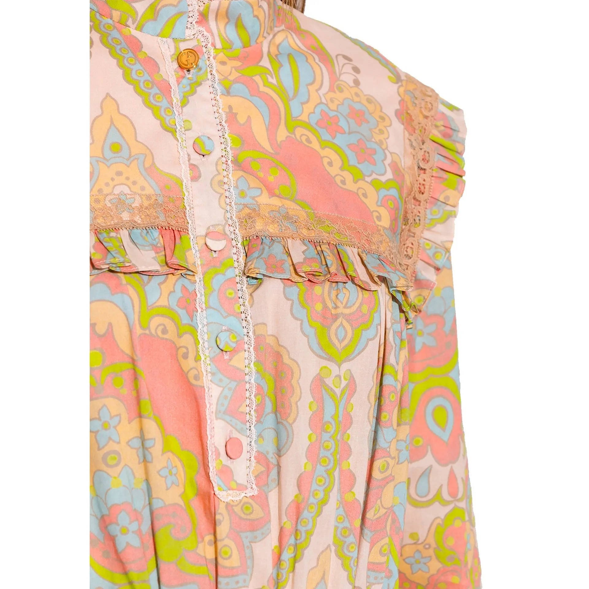 Gucci Fiorito Floral Dress sold by Siebentaschen product image thumbnail 4