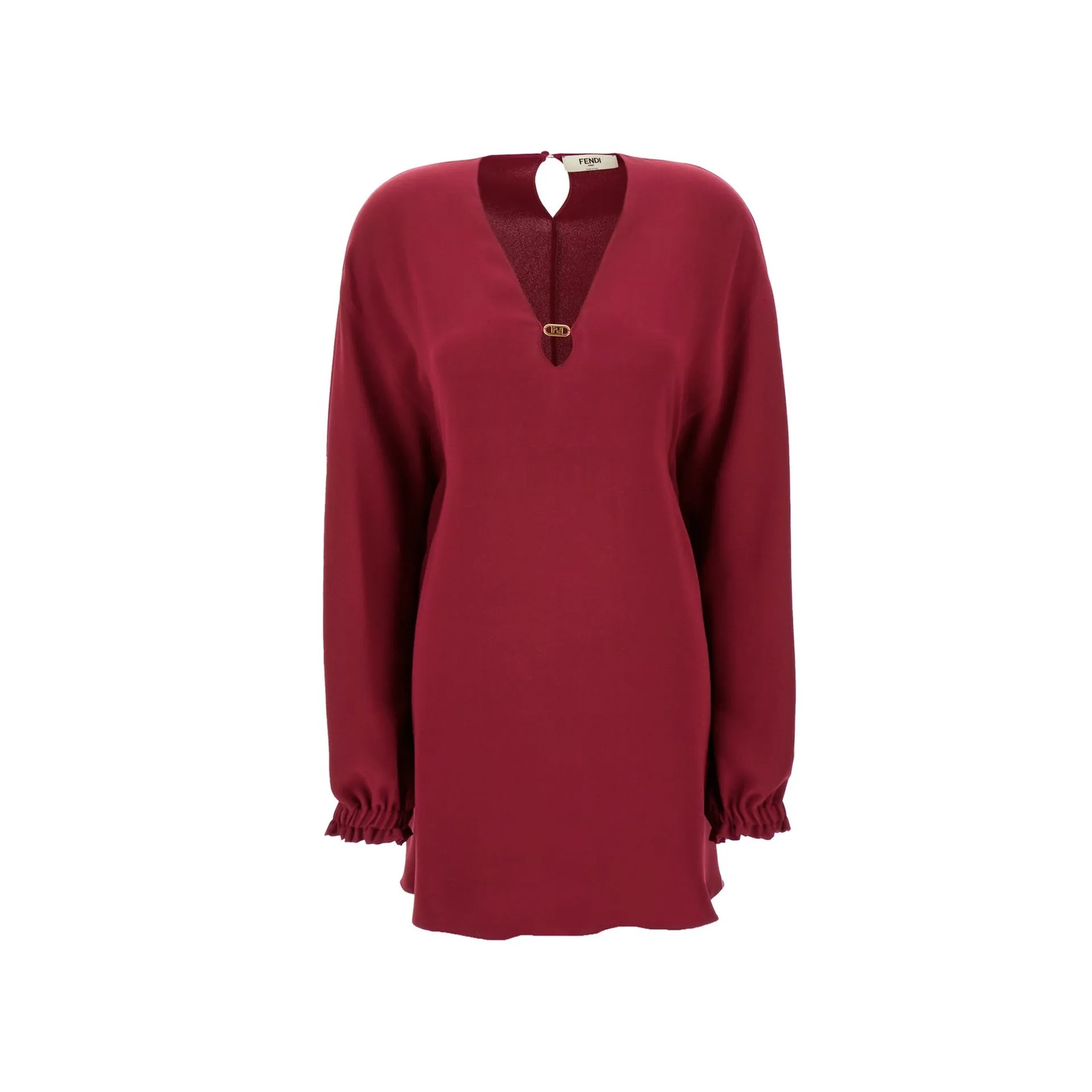 Fendi Cady Silk Dress sold by Siebentaschen