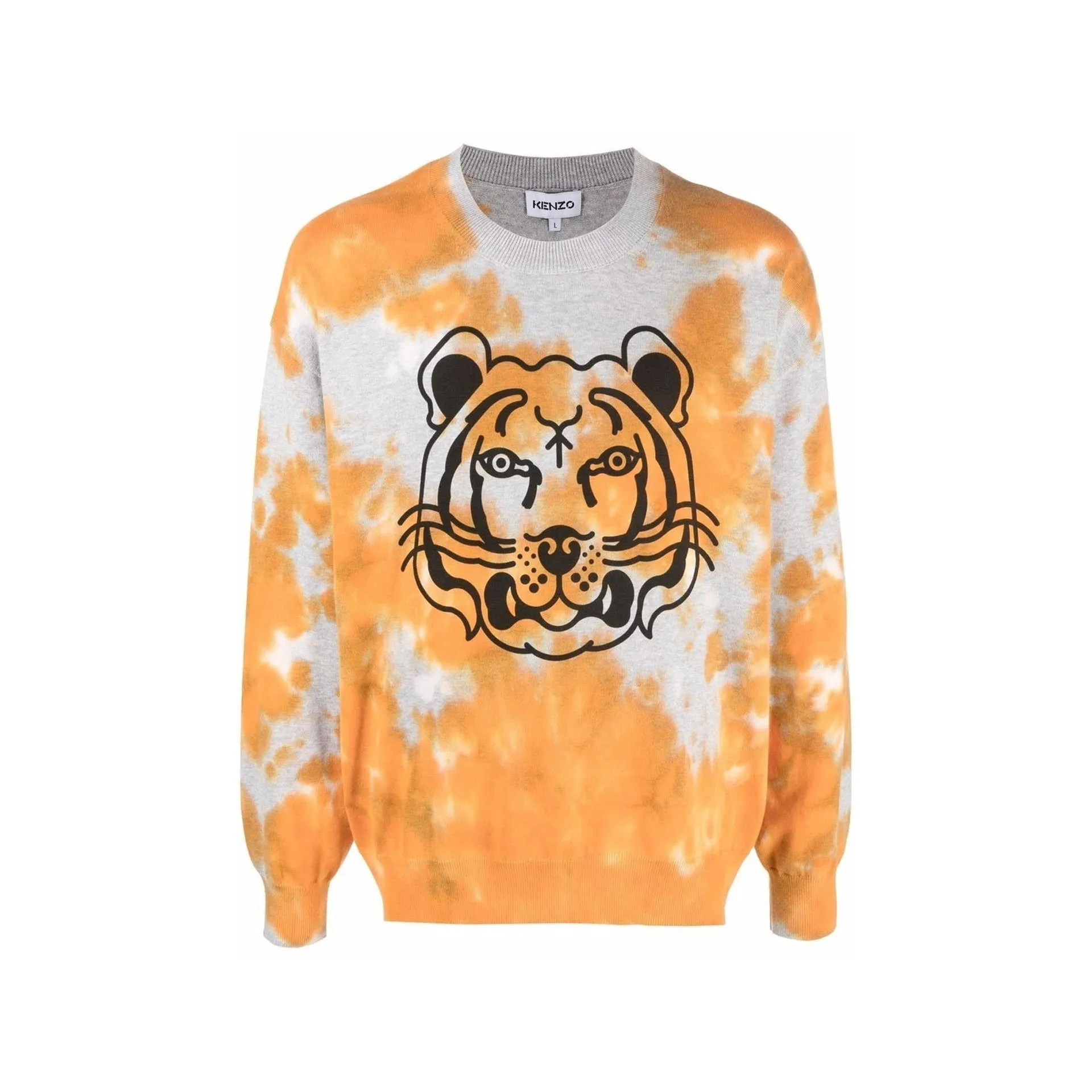 Kenzo Tie Dye Tiger Sweater sold by Siebentaschen