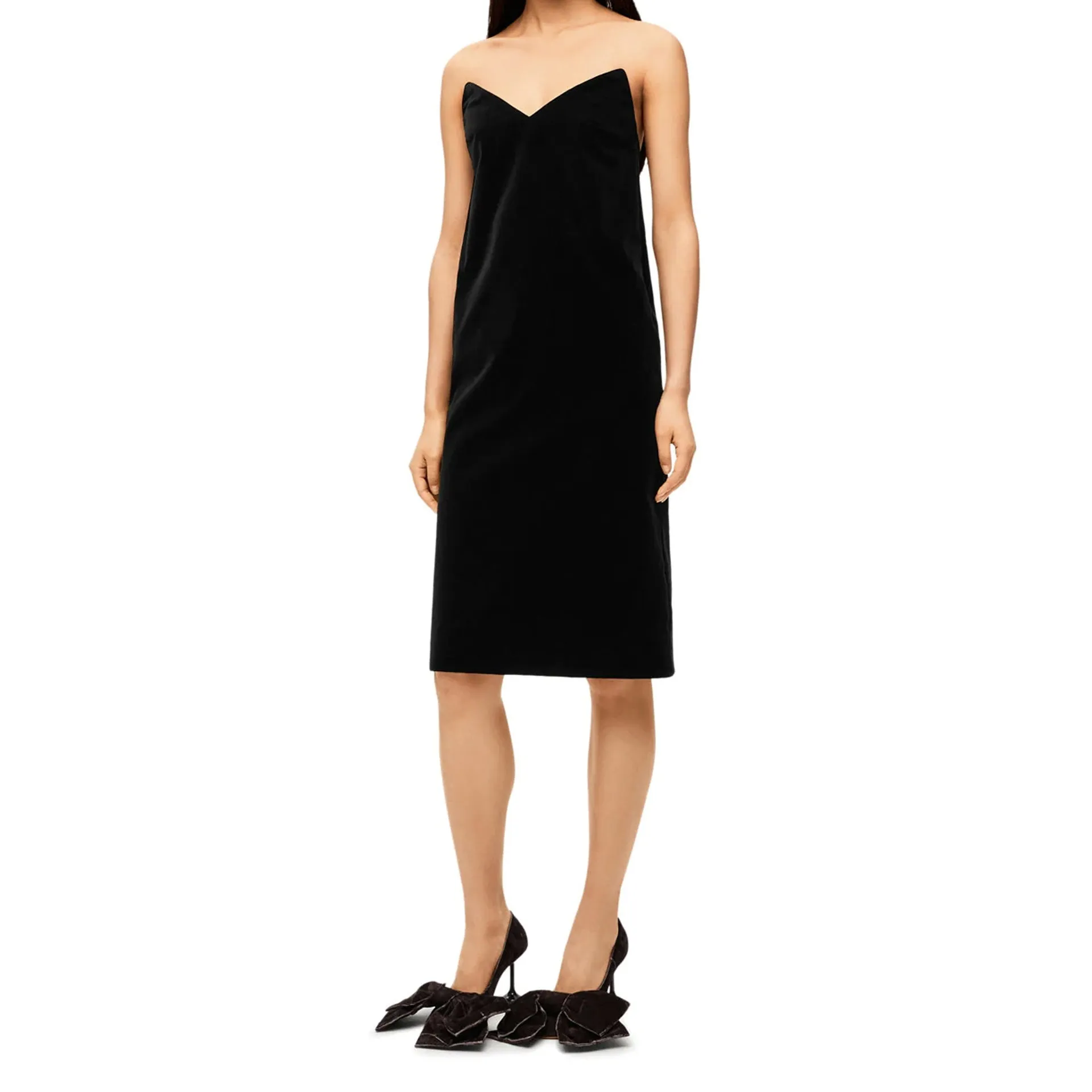 Loewe Bustier Velvet Dress sold by Siebentaschen product image thumbnail 2