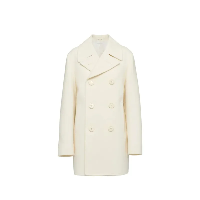 Prada Double-Breasted Wool Coat made by Prada